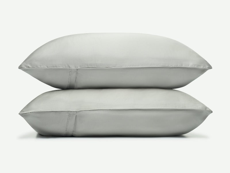 grey pillow case