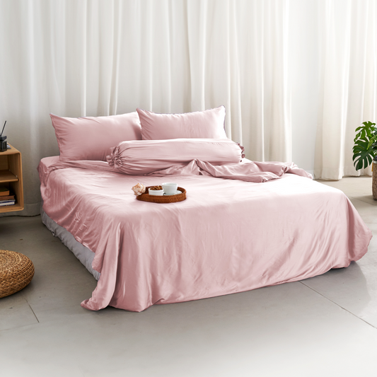 2pcs Fitted Sheet Set TENCEL™ (1 Sheet, 1 Duvet Cover)