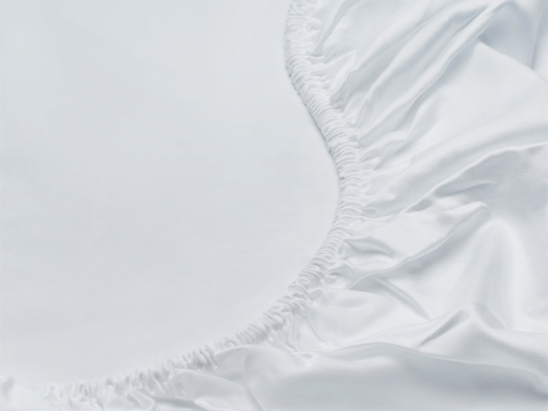 tencel white fitted bedsheet