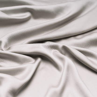 stone grey ruffled fabric case