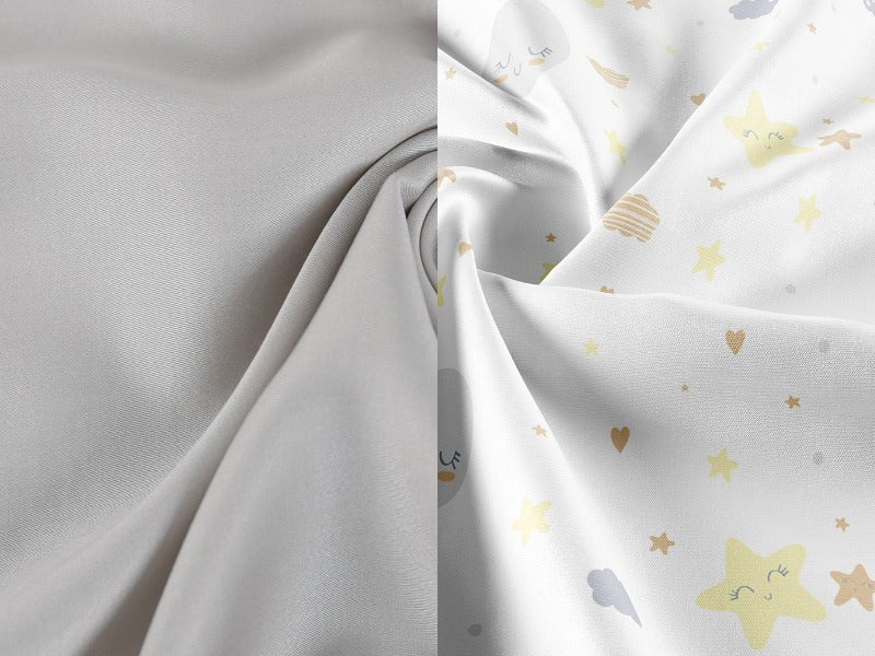 Crib Sheet Stone Starry Night Moon Stars