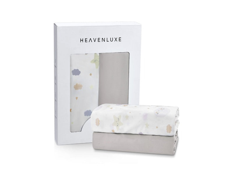 Premium TENCEL™ Lyocell Crib Sheet Set (2x Sheets & Free Mattress Premium TENCEL™ Lyocell Crib Sheet Set (2x Sheets & Free Mattress