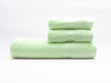 green towel set