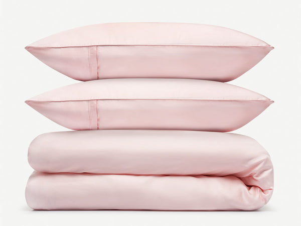 Pastel Pink Pillow Duvet Set Bundle