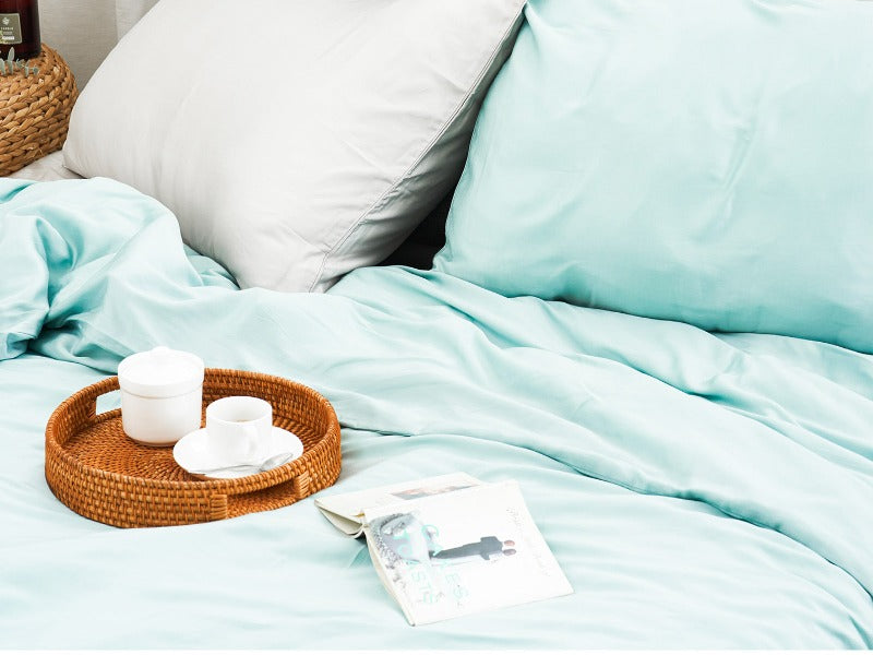 Sage Duvet Bed Sheets Decorative