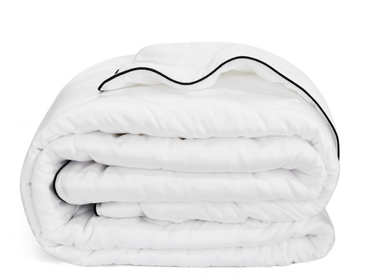 White Duvet Bare Folded Centre