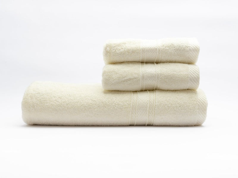 yellow towel set