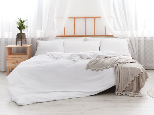 Tencel White Bundle Bedroom Set
